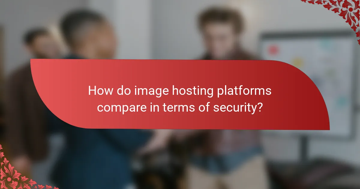 How do image hosting platforms compare in terms of security?